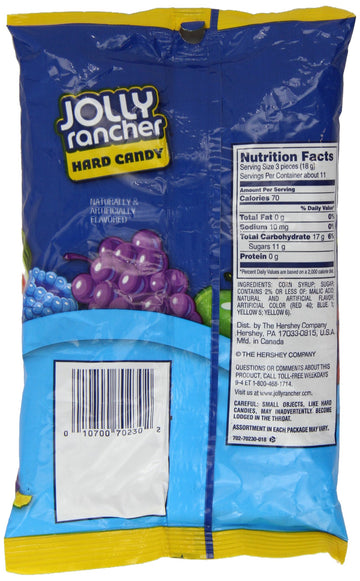 Jolly Rancher Hard Candy In Original Flavors-Peg Bag, 7-Ounce Bags (Pack Of 2)