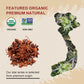 52USA Organic Star Anise, 16 Ounce (Pack of 1), NON-GMO Verified Chinese Star Anise Whole, Dried Star Anise Pods for Tea and bak
