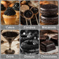 SigWong Black Edible Glitter - 5g Food Grade Shimmering Dust for Cakes, Chocolates, Cupcakes, Vegan