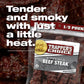 Old Trapper, Trappers Choice Peppered Kippered Steak, Eight-Ounce Individual Package, Spicy Meat Snacks, 11 Grams of Protein an
