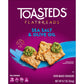 Toasteds Flatbreads Crackers, Party Snacks, Lunch Snacks, Sea Salt and Olive Oil, 8.7oz Box (1 Box)