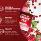 Total Tea Guayusa Energy Tea - All Natural Herbal Tea - 25 Count - Caffeinated Coffee Substitute