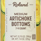 Roland Foods Medium Artichoke Bottoms, 13.75 Ounce Can, Pack of 6