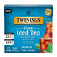 Twinings Black Iced Tea, 72 Oversized Tea Bags, Makes 18 Pitchers or 144 Servings, Unsweetened, Caffeinated, 72 Count (Pack of 1