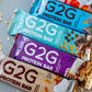 G2G Protein Bar, 8 Flavor Variety Pack, High Protein, Gluten-Free, Healthy Snack, Delicious Meal Replacement, Clean Ingredients, Refrigerated For Freshness, 32 Bars (4 Packs Of 8)