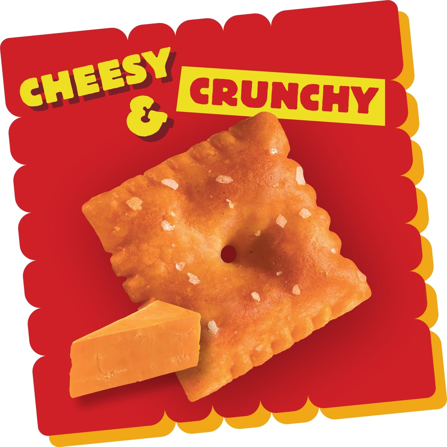 Cheez-It Cheese Crackers, Baked Snack Crackers, Office and Kids Snacks, Extra Toasty, 12oz Box (12 Packs)
