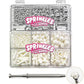 White Sprinkles and Sliver Sprinkles 2 Pack with 4-Claw Pick up Tool, 13oz Pearl Sprinkles Mix Size for Baking, Cupcake, Cookie,