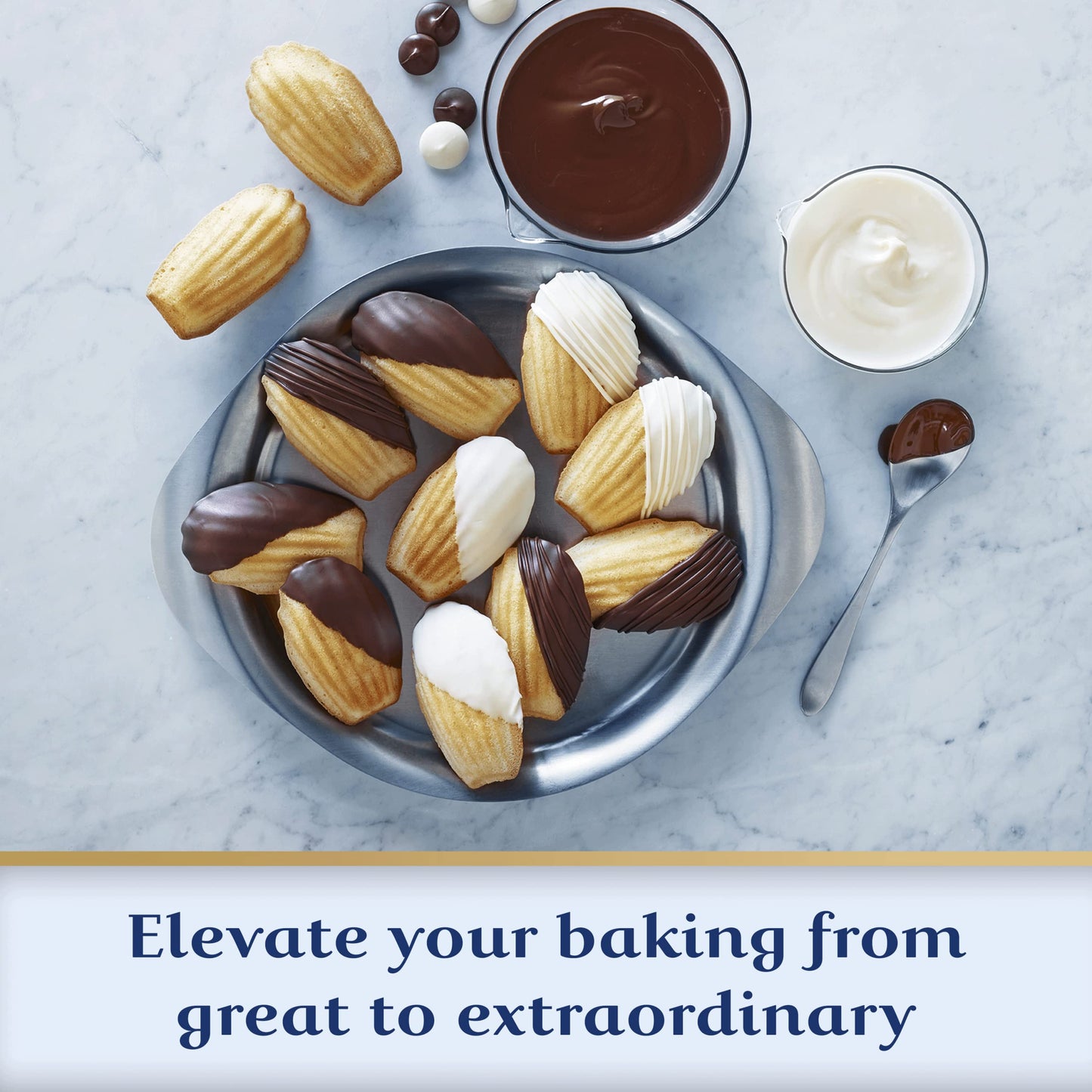 Ghirardelli Milk Chocolate Flavored Melting Wafers, 10 Oz (6 Pack)