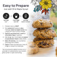 eat G.A.N.G.S.T.E.R. Foatmeal Cookie Mix - Allergy-Friendly Baking Mix, No Dairy, Nuts, Gluten, Dairy - Grain-Free Oatmeal Alter