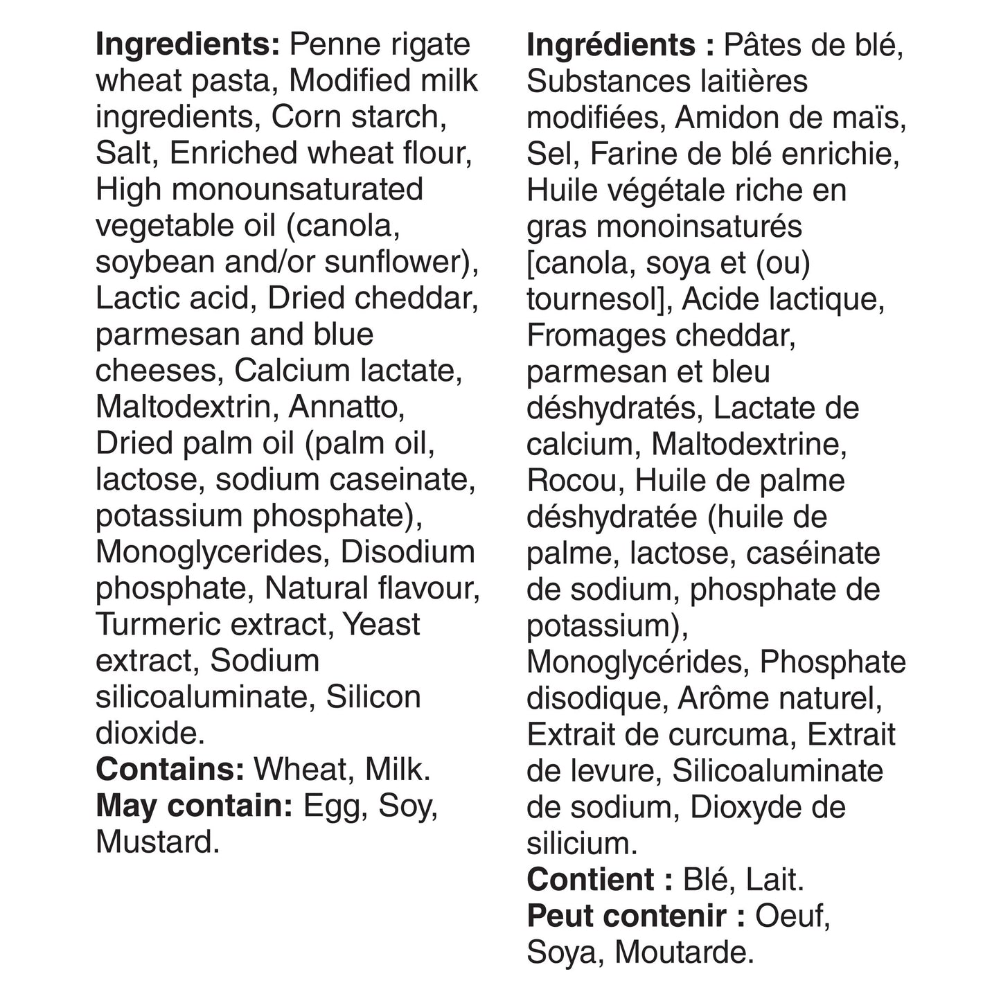 Hamburger Helper, 3 Cheese Manicotti, 170g/6oz., Imported from Canada)