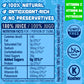 Nilo Blueberry Juice | 100% Squeezed Wild Blueberry Arandano | No Sugar Added | Non Gmo | Not From Concentrate | 8.45 Oz (Pack O