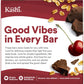 Kashi Chewy Granola Bars, Fiber Bars, Vegan Snacks, Cherry Dark Chocolate, 7.4Oz Box (6 Bars)