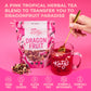 DRINK KATYS Dragonfruit Tea Loose Leaf Herbal, All Natural, Caffeine Free, 3 Ounce