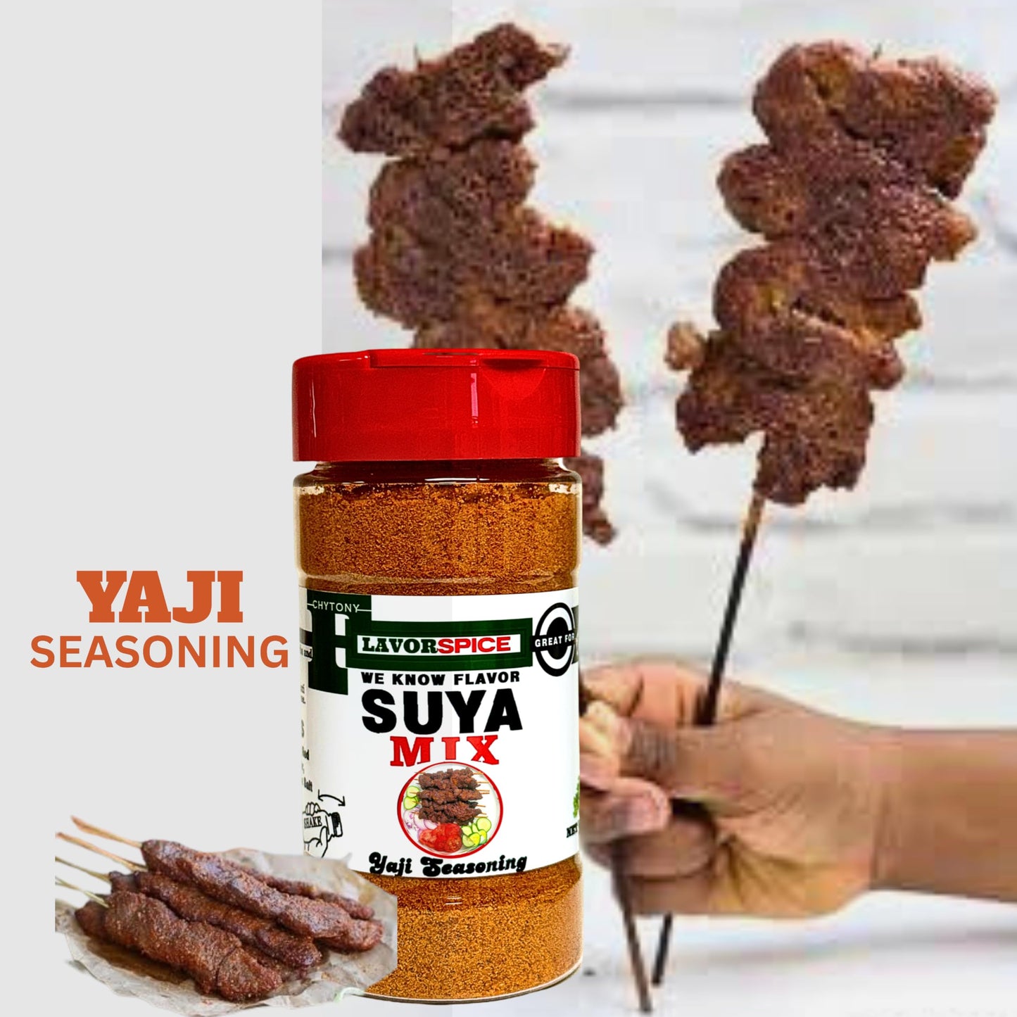 Suya Mix Nigeria Seasoning 8Oz | | Crafted With 100% Herbs And Spices Great For Keto, Great For Vegan
