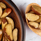 Food To Live - Dry Roasted Brazil Nuts With Himalayan Salt, 4 Pounds – Oven Roasted, Lightly Salted, No Oil Added, Whole. Vegan, Kosher, Bulk.