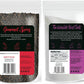 Aromasong Organic Coarse Sea Salt & Black Peppercorn Grinder Combo Set, 2.43 LB Sea Salt & 12 OZ Grinder - Resealable Bag for Cooking & Baking