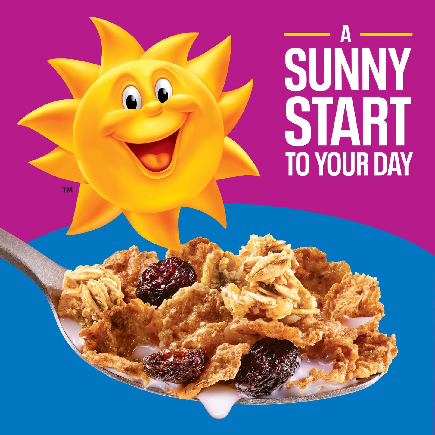 Kelloggs Raisin Bran Crunch Breakfast Cereal, Good Source of Fiber, 15.4 oz