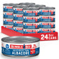 Bumble Bee Solid White Albacore Tuna in Oil, 5 oz Can, Pack of 24 - High in Omega-3s, Non-GMO, Gluten Free, Kosher