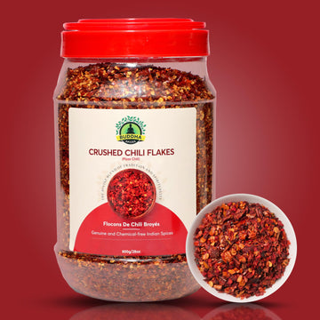 Buddha Spices Inc. Dried Red Chili Flakes - 800G (28 Oz) - Pizza Chili - All-Natural And - Convenient And Long-Lasting - Pure In