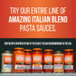 Little Italy in the Bronx Marinara Sauce - Pasta Sauce, Spaghetti Sauce, Tomato Sauces, Italian Low Carb Pasta & Pizza Sauce, No