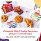 DAVIDS COOKIES Gluten-Free Cookie & Brownie Sampler Tin – Classic Chocolate Chip & Fudgy Brownies – Gourmet Bakery Gift