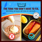 FinerFin Yellowfin Tuna Salad in Organic Olive Oil, Spicy Chili Flavor, 4.4oz can, Pack of 12