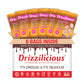 Drizzilicious Mini Rice Cakes Very Berry, Vegan, Gluten Free, 4 oz (Pack of 6)