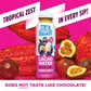 Blue Stripes Cacao Water - Cold Pressed Superfruit Hydration with Electrolytes & Antioxidants, No Sugar Added, All Natural, Grea
