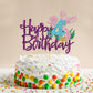 Roadsea Mermaid Happy 4Th Brithday Cake Topper - Under The Sea Theme Girl Kid Four Birthday Cake Supplies/Ocean World 4Th Mermai