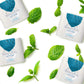 Velamints White Peppermint Gum - Sugar Free Chewing Gum, Long Lasting Freshener, 40g (Pack of 8 Tins)