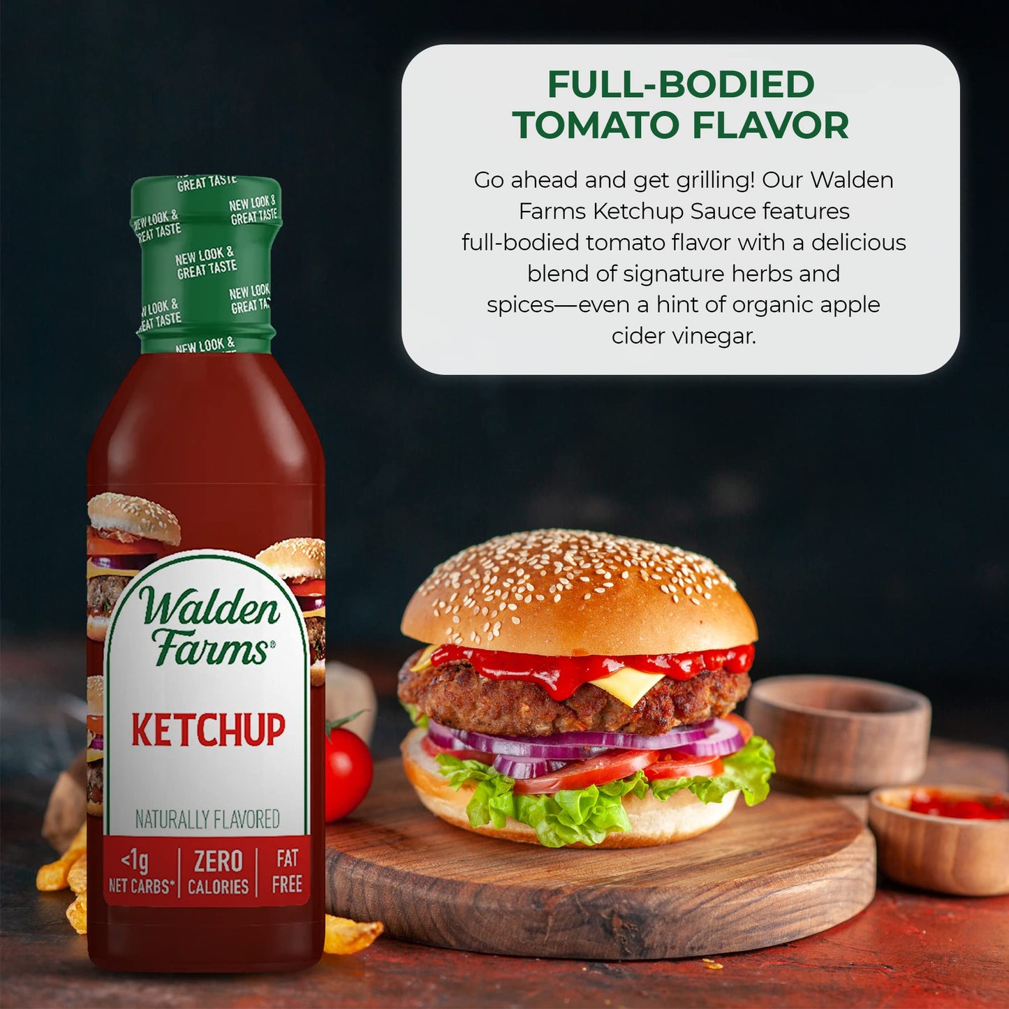 Walden Farms Sauce (12 Fl Oz (Pack Of 2), Ketchup)