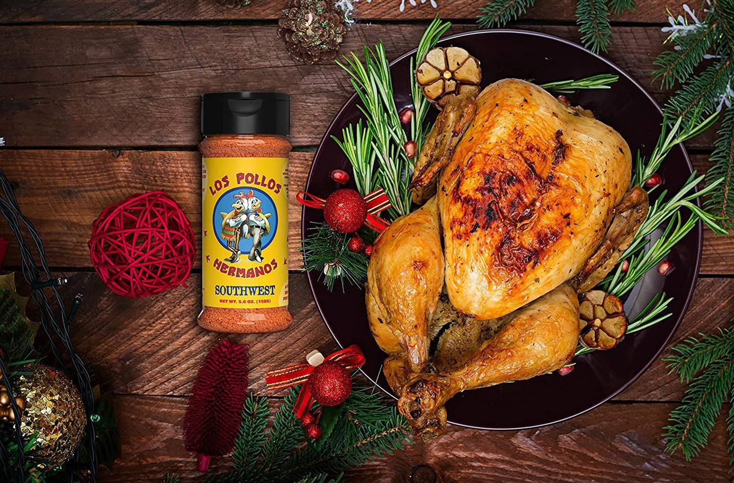 Breaking Bad Los Pollos Hermanos Chicken Rub | Southwest Chicken Rub | | Southwest Chicken Seasining | 5.7oz | Officially Licens