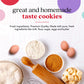 David'S Cookies Preformed Frozen Cookie Dough Oatmeal Raisin 80 Count