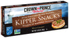 Crown Prince Kipper Snacks with Cracked Black Pepper, 3.25 oz Cans, Pack of 18