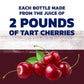 Ocean Spray Pure Unsweetened Tart Cherry, 100% Tart Cherry Juice, 32 Fl Oz Bottle