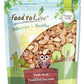 Food to Live Dry Roasted Cashew Pieces, Lightly Salted, 8 Ounces, Vegan Snack, Keto, Kosher, No Oil Added