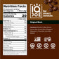 IQBAR Mushroom Coffee Packets - Instant Coffee with Lion’s Mane, Magnesium, Antioxidants - 40 Servings - Sugar Free, Keto, Vegan