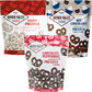Hayden Valley Foods Flavored Covered Pretzel Variety Pack | 5 oz Bags (Pack of 3) | Chocolate Peppermint, Holiday Yogurt and Hot