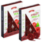 Essence 97 Fruit Roll Ups - Vegan, Non-GMO, No Added Sugar, Raspberry Fruit Strips, 16 Count Snacks for Kids and Adults
