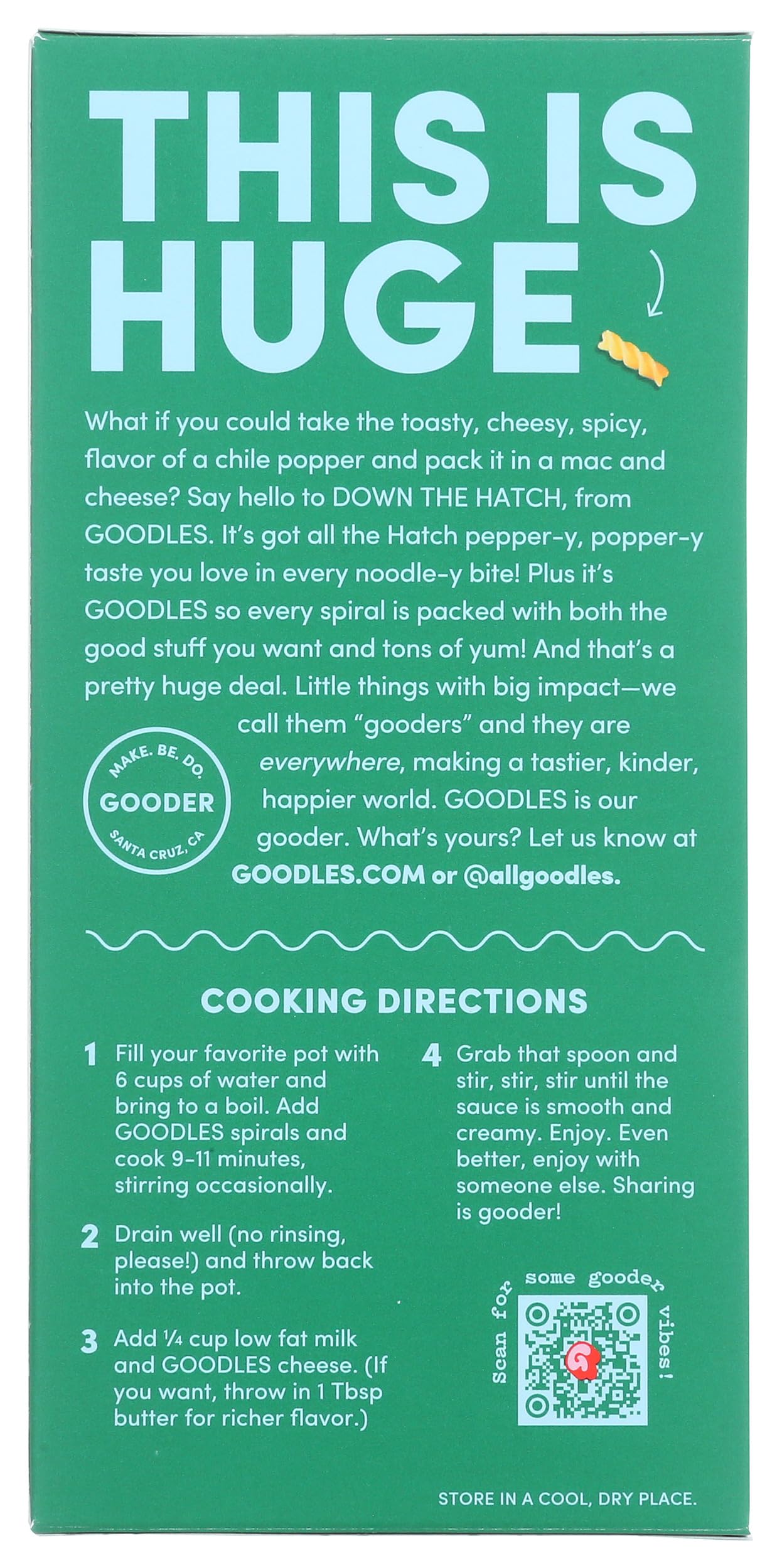 Goodles Down The Hatch Mac and Cheese, 5.25 OZ