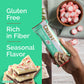 Quest Nutrition Peppermint Bark Protein Bar, 21g Protein, 4g Net Carb, 1g Sugar, Gluten Free, 12 Count