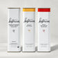 Kosterina Olive Oil Trio - Spicy Red Pepper, Garlic & Original EVOO, 3x16.9 oz, Cold-Pressed from Koroneiki Olives, Product of Greece