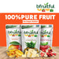 Bfruitful Freeze-Dried Mangos, Strawberry Bananas, Pineapples Variety Pack, Freeze Dried Fresh Fruit Bites, Gluten Free, Vegan,