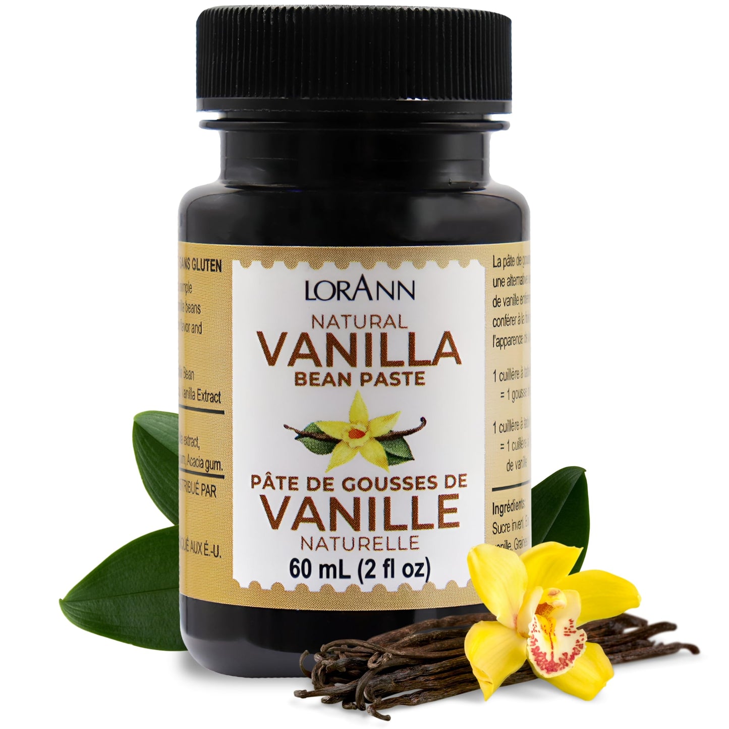 Lorann Natural Vanilla Bean Paste, 2 Ounce