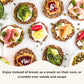 ELLAS FLATS® All Natural Savory Crisps Variety Pack - Gluten Free, Vegan, High Fiber, 6.5 Ounce (Pack of 4)