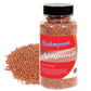 Bakerpan Edible Rose Gold Nonpareils Sprinkles For Cupcakes, Rose Gold Sprinkles Edible For Cake Decorating - 5.1 Ounces (Made In Usa)
