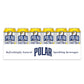Polar Seltzer Water Lemon, 12 fl oz cans, 24 pack