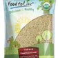 Food To Live Organic Buckwheat Groats, 15 Pounds – Whole Grain Buckwheat Seeds By Food To Live. Hulled, Non-Gmo, Kosher, Raw, Vegan, Sirtfood. Buckwheat Cereal In Bulk