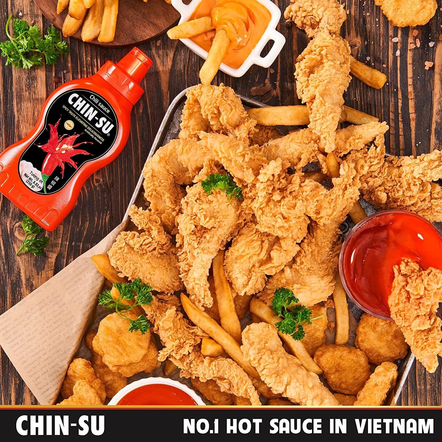 The Original Vietnamese Chili Sauce, Chin-Su Sweet Sriracha Chili Sauce, Organic Pasta Sauce, Pizza Sauce, Rippen Chili Garlic H