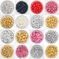 Dazzjoy Edible Silver Star Sugar Sprinkles, 4.23Oz, Mix Size, Candy Star Sprinkles For Cake Decorations And Cupcake Toppers, Ice